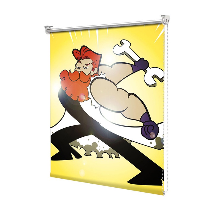 Roleta Art Shade tip Jaluzea cu Rulou si sistem inclus, Art Star, Laboratorului lui Dexter matur si frumos, Animatii, Decoratiuni, Latime 160 cm x Inaltime 250 cm