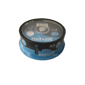 BD-R Maxell, single layer 4x, 25 gb, printabil 25 buc. BD-R Maxell, single layer 4x, 25 gb, printabil 25 buc.
