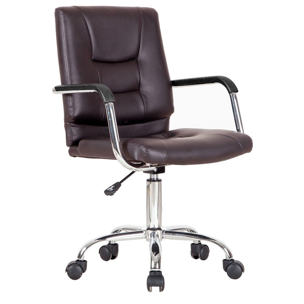 Scaun directorial piele ecologica GN31, maro