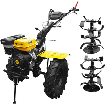 Set Motocultor AgroPro Progarden HS 1100D motor 16 CP, 3 viteze de mers, senzor de ulei, pornire rapida, freze, roti cauciuc Set Motocultor AgroPro Progarden HS 1100D motor 16 CP, 3 viteze de mers, senzor de ulei, pornire rapida, freze, roti cauciuc