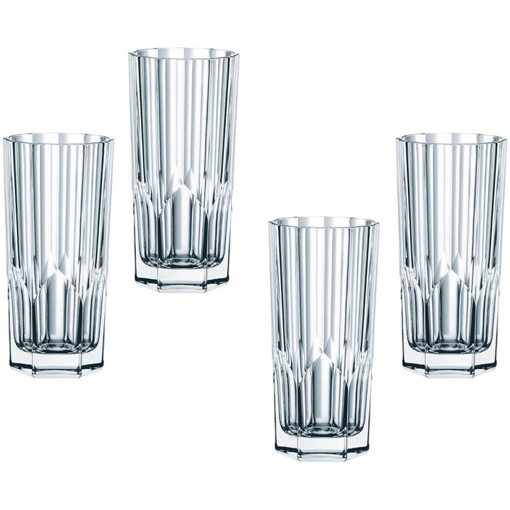 Set 4 pahare apa Nachtmann Aspen, sticla cristalina, 309 ml