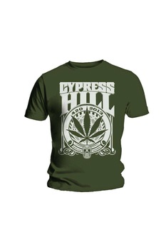 Tricou pentru barbati, Cypress Hill, 420 2013, Verde maslina, S Tricou pentru barbati, Cypress Hill, 420 2013, Verde maslina, S