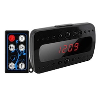 minicamera video spion cu night vision ultra hd1080p senzor miscare telecomanda in ceas de birou spy expert  bonus card 8 gb imagen 8_0_
0
