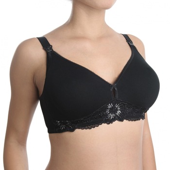Sutien alaptare Tonus Elast Karina, cupe fara cusaturi, Negru, Negru Sutien alaptare Tonus Elast Karina, cupe fara cusaturi, Negru, Negru