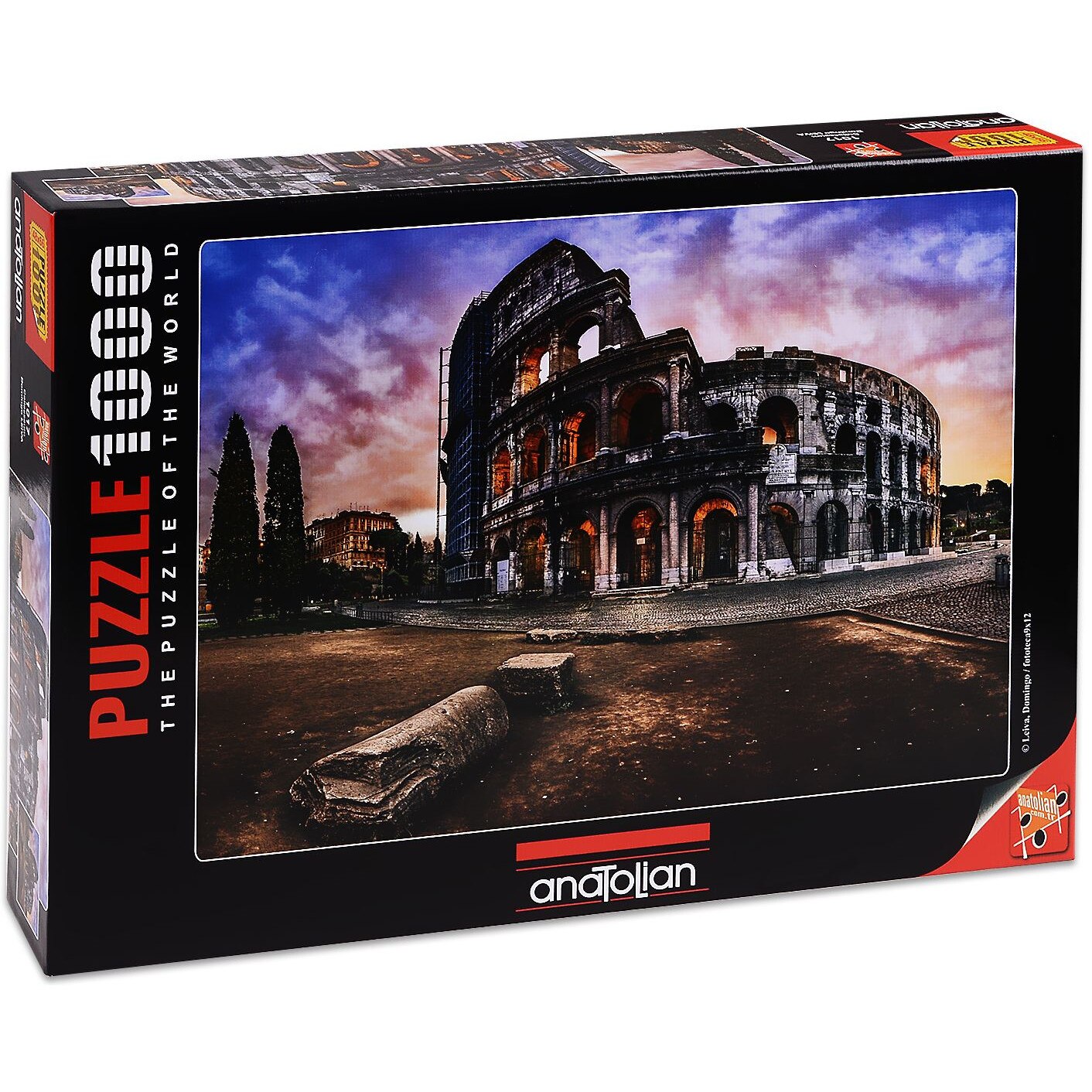 Puzzle Anatolian Domingo Leiva: Colosseum, 1000 piese