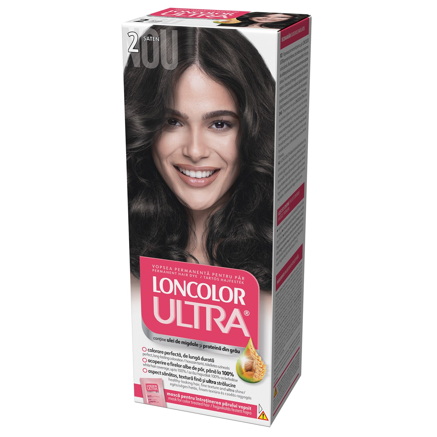 Vopsea de par permanenta Loncolor Ultra 2 Saten, 100 ml