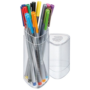 Set fineliner triplus Staedtler 12 culori / set ST-334-PR12 Set fineliner triplus Staedtler 12 culori / set ST-334-PR12