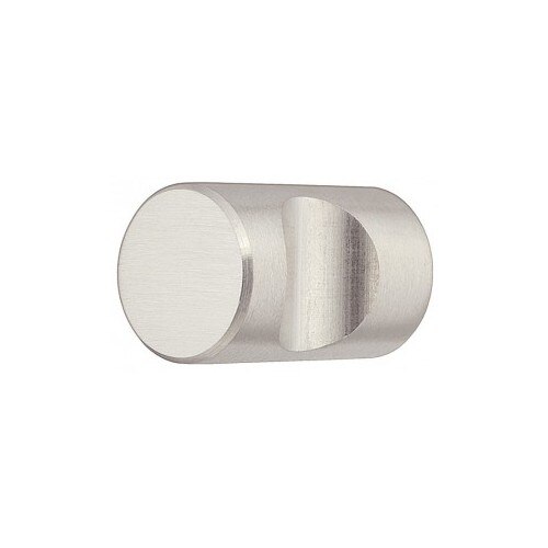 Buton Men inox, 18x24mm, finisaj inox periat