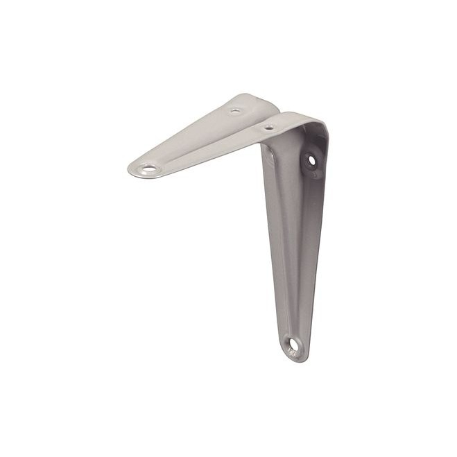 Consola, H, 100x75x30mm, saricna 36 kg/per , otel, finisaj alb