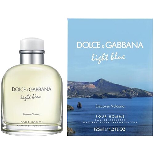 Apa de Toaleta Dolce&Gabbana Light Blue Pour Homme Discover Vulcano, Barbati, 125 ml