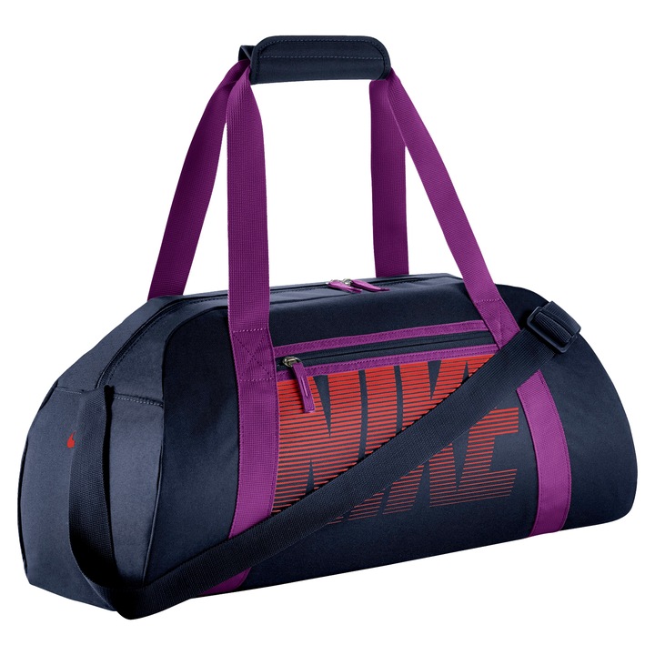 Дамска чанта Nike Gym Club, Obsidian/Cosmic Purple, 1