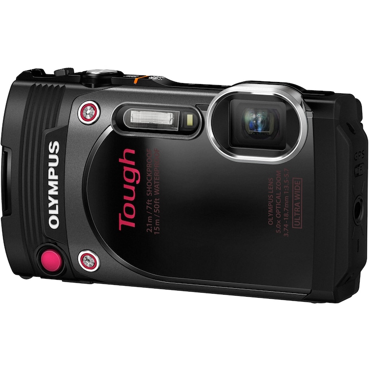 Дигитален фотоапарат Olympus TG-870, 16MP, Водоустойчив, Удароустойчив, Черен