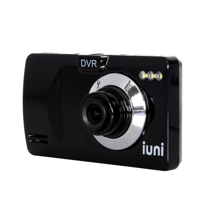 Camera auto DVR iUni Dash P818, 2.5", HD, 120 grade, Playback