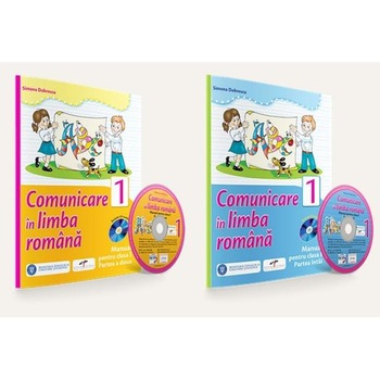 Set comunicare in limba romana - Clasa 1 - Partea I+partea II + CD - Simona Dobrescu Set comunicare in limba romana - Clasa 1 - Partea I+partea II + CD - Simona Dobrescu