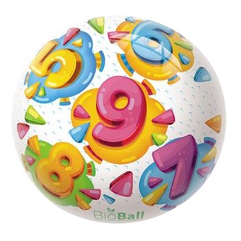 Minge din cauciuc 23 cm pentru copii Mondo Toys Bio Ball 260423, Multicolor Minge din cauciuc 23 cm pentru copii Mondo Toys Bio Ball 260423, Multicolor
