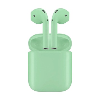 Casti Wireless InPods-12 TWS, Chip Realtek, Bluetooth V5.0, verde Casti Wireless InPods-12 TWS, Chip Realtek, Bluetooth V5.0, verde