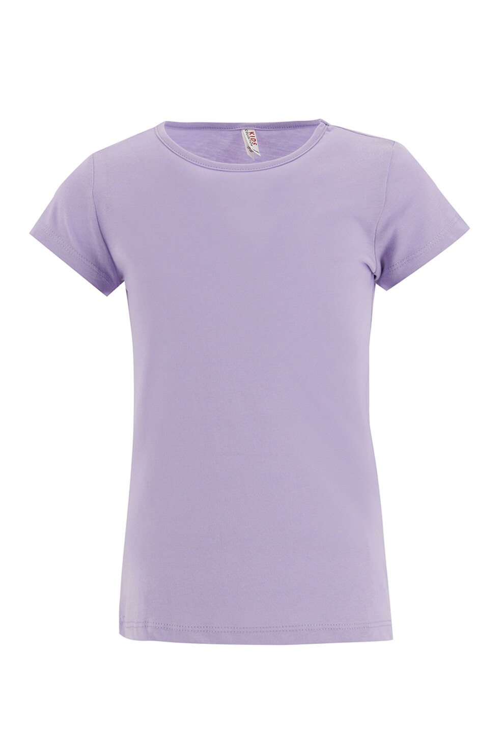 DeFacto, Tricou cu decolteu rotund, Lila prafuit