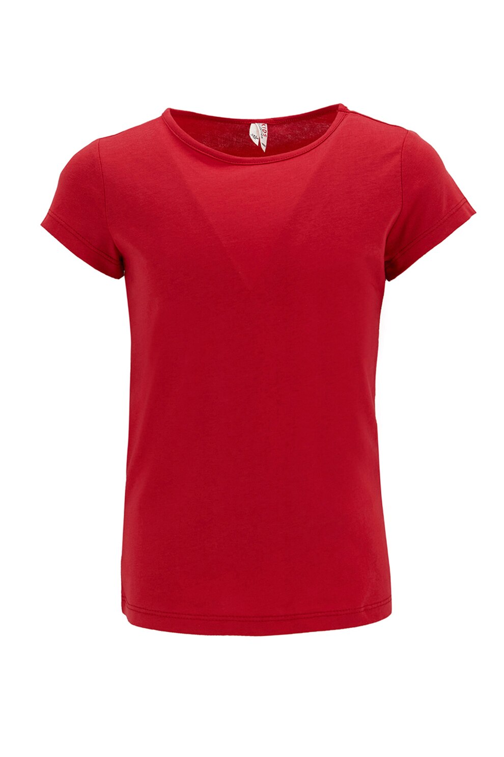 DeFacto, Tricou cu decolteu rotund, Rosu inchis