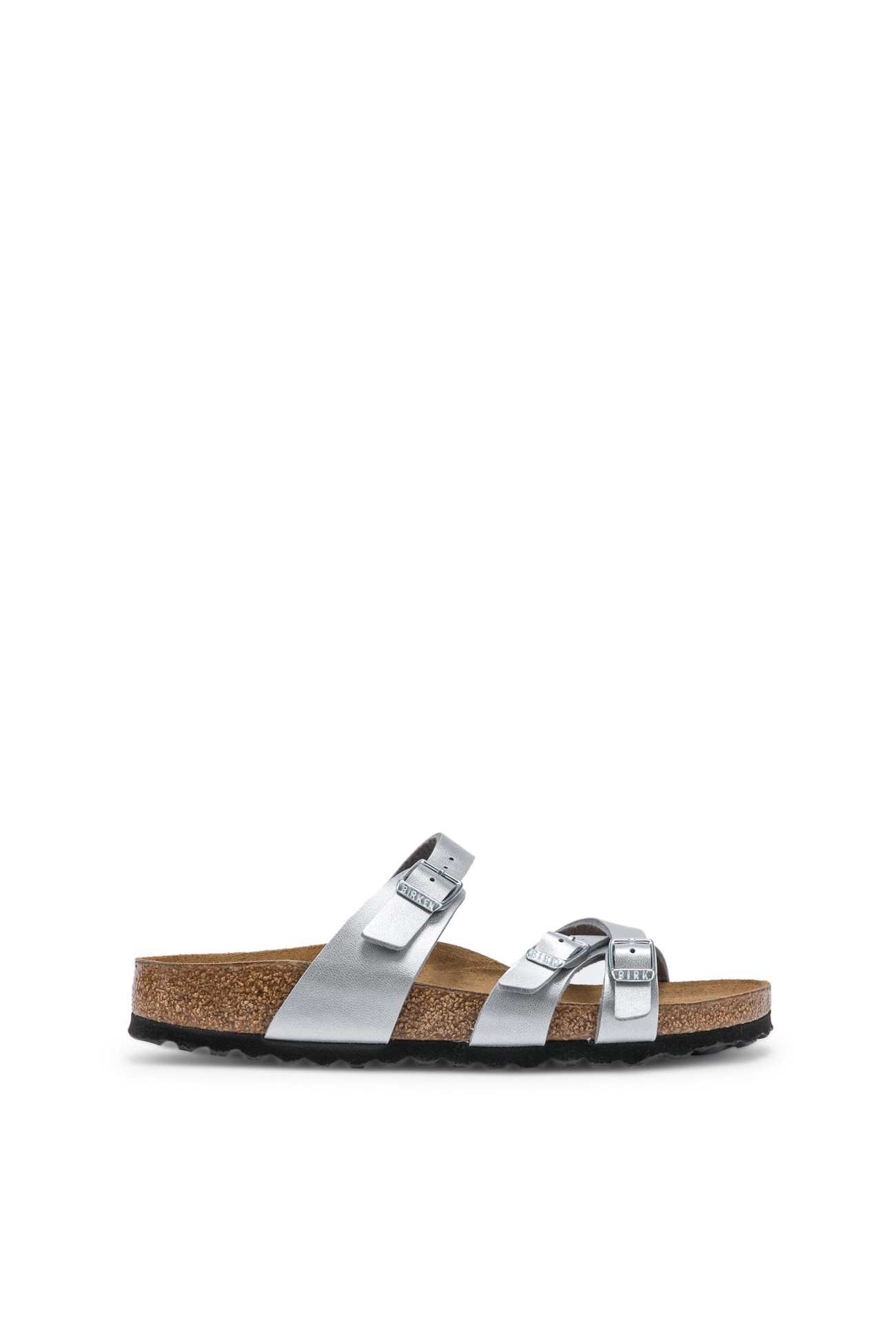 Slapi femei Birkenstock model Franca, Gri, 37