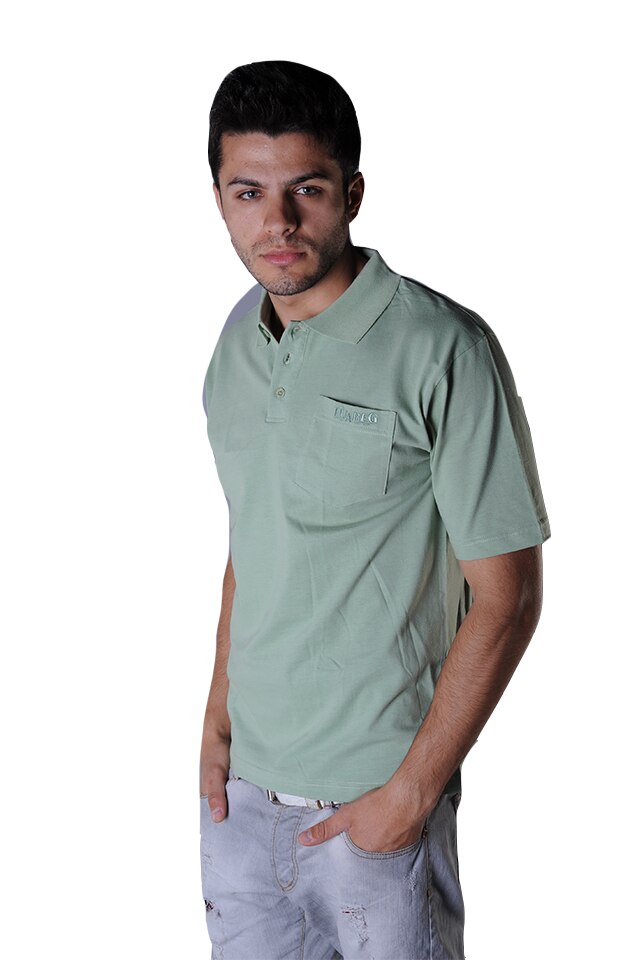 Tricou barbati cu maneca scurta, Tuareg, Model 7, Verde 05, Verde