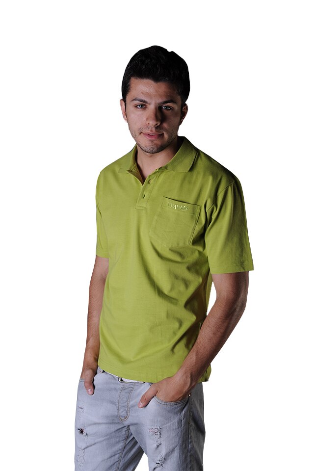 Tricou barbati cu maneca scurta, Tuareg, Model 7, Vernil 02, Vernil