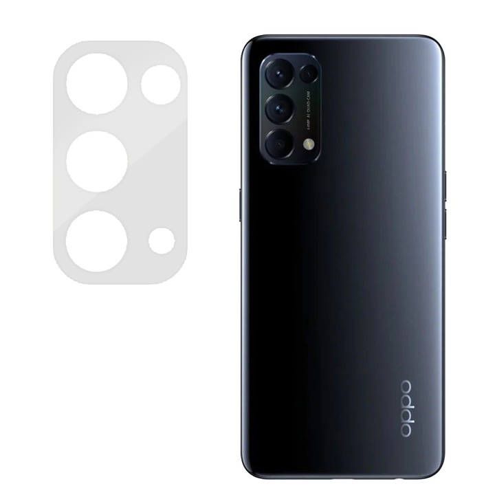 Комплект от 3 фолиа SILKASE за Oppo Find X3 Lite, защита на камерата, възобновяем силикон