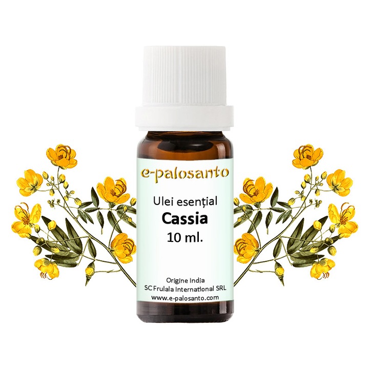 Етерично масло от касия, 100% чистота, 10 ml, ароматерапия, e-palosanto