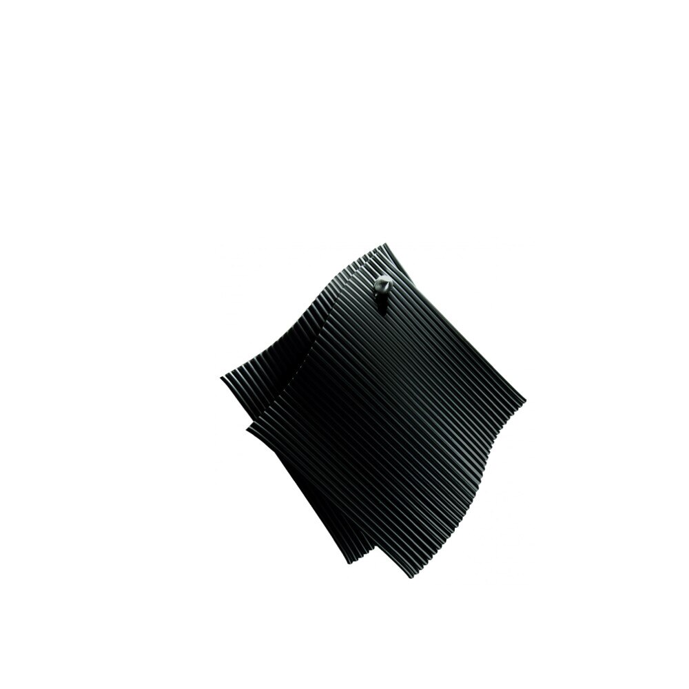 Set 2 Suporturi si prinzatoare termorezistente din silicon cu carlig Eva Solo Negru