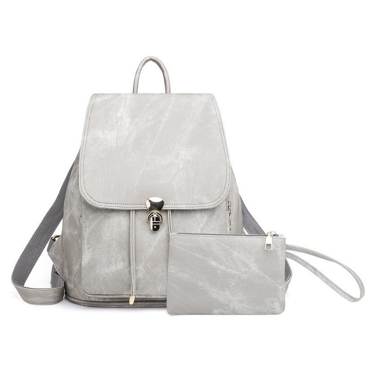 Női Hátizsák és pénztárca Charon Maribelle, Szürke