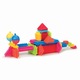 Set verde 80 cuburi de construit Bristle Blocks