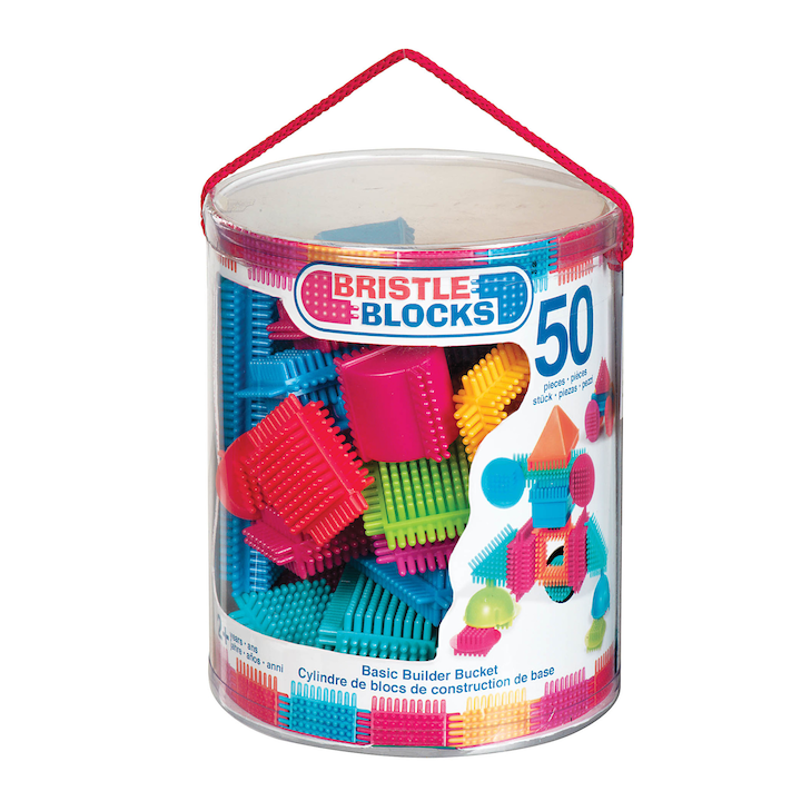 Комплект от 50 блокчета на коструктор Bristle Blocks