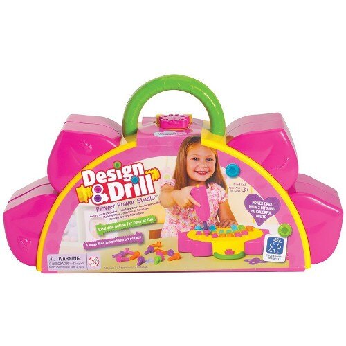 Bormasina Educational Insights Magica - Set Mobil cu Floricele