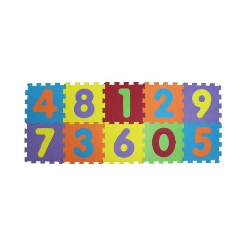 Puzzle Ludi, Covoras din spuma, Cifre