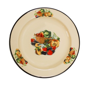 Farfurie adanca emailata ruseasca RAKI UROJAI 2L Farfurie adanca emailata ruseasca RAKI UROJAI 2L