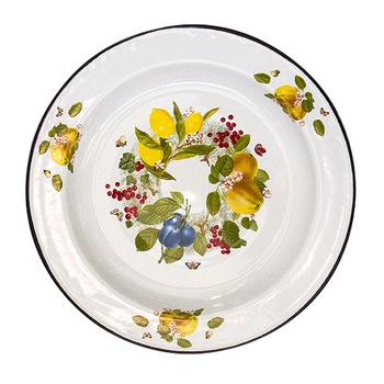 Farfurie emailata adanca RAKI FRUCTOVAI SAD 2L Farfurie emailata adanca RAKI FRUCTOVAI SAD 2L