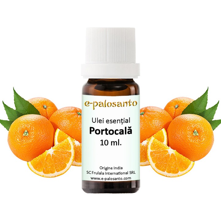 Етерично масло от портокал, 100% чистота, 10 ml, ароматерапия, e-palosanto