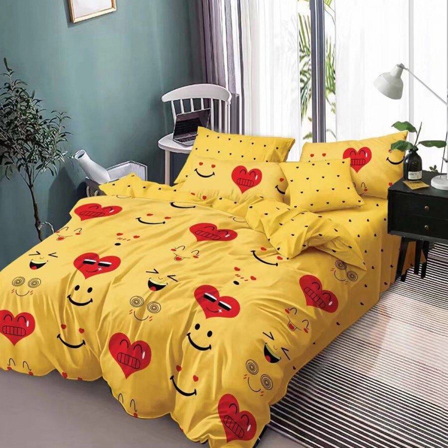 Lenjerie de pat dublu, finet, 6 piese, Ralex Pucioasa, FN161