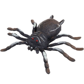 Figurina paianjen gri super elastic din silicon, 12 cm Figurina paianjen gri super elastic din silicon, 12 cm