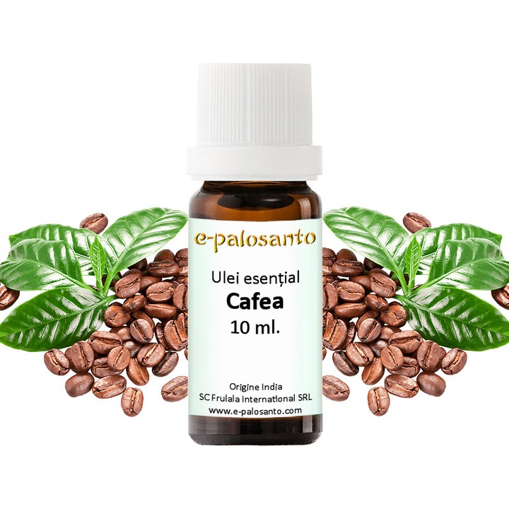 Етерично масло от кафе, 100% чистота, 10 ml, ароматерапия, e-palosanto