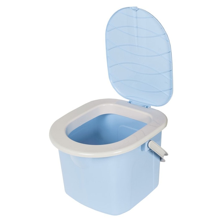 Toaleta portabila 15.5 L, BranQ, albastru