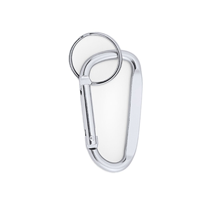 Createur karabély kulcstartó, alumínium, 5,5 cm, ezüst