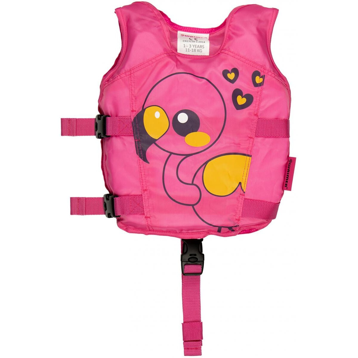 Vesta inot Waimea Animal, 1-3 Ani, 11-18 kg, Roz,
