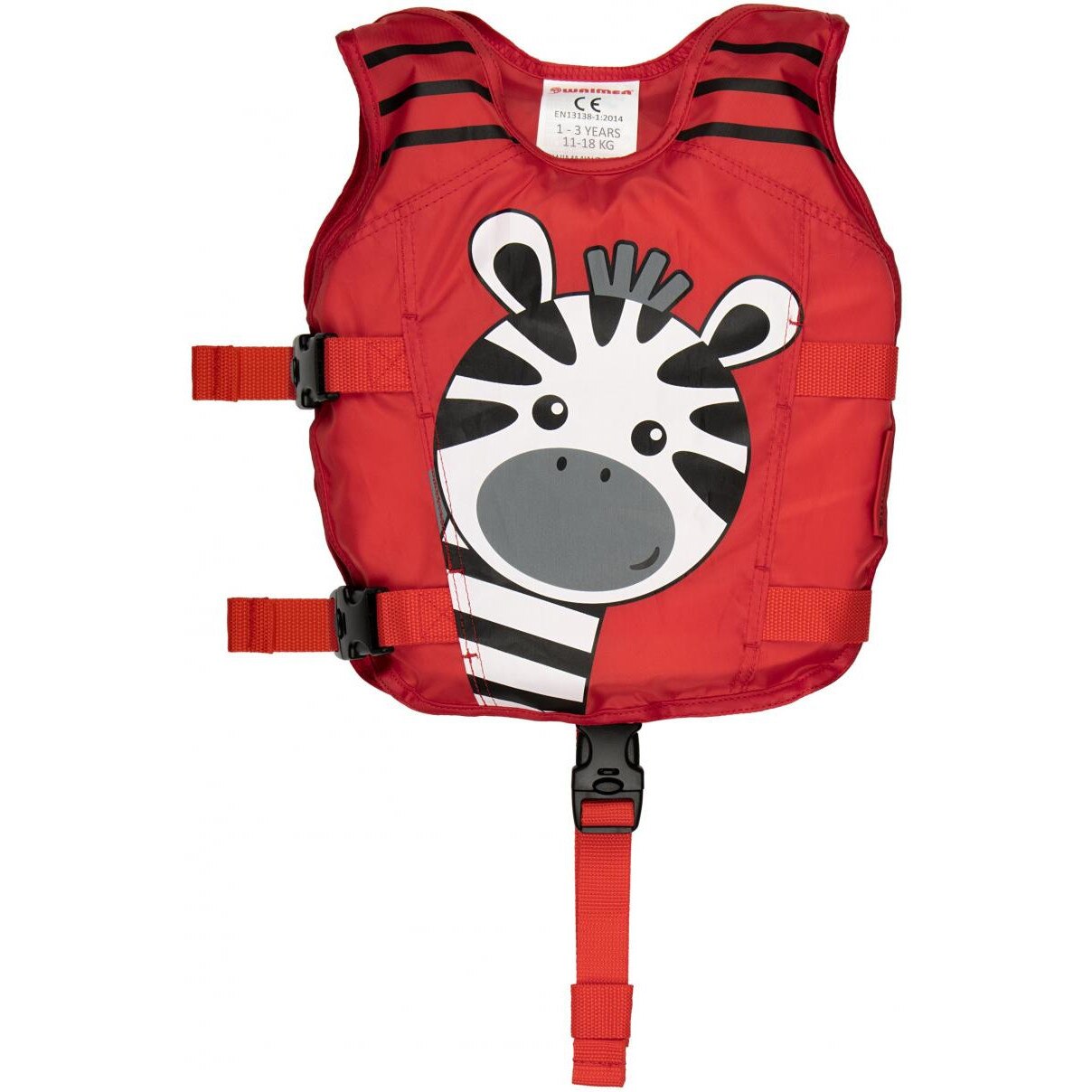 Vesta inot Waimea Animal, 1-3 Ani, 11-18 kg, Rosu