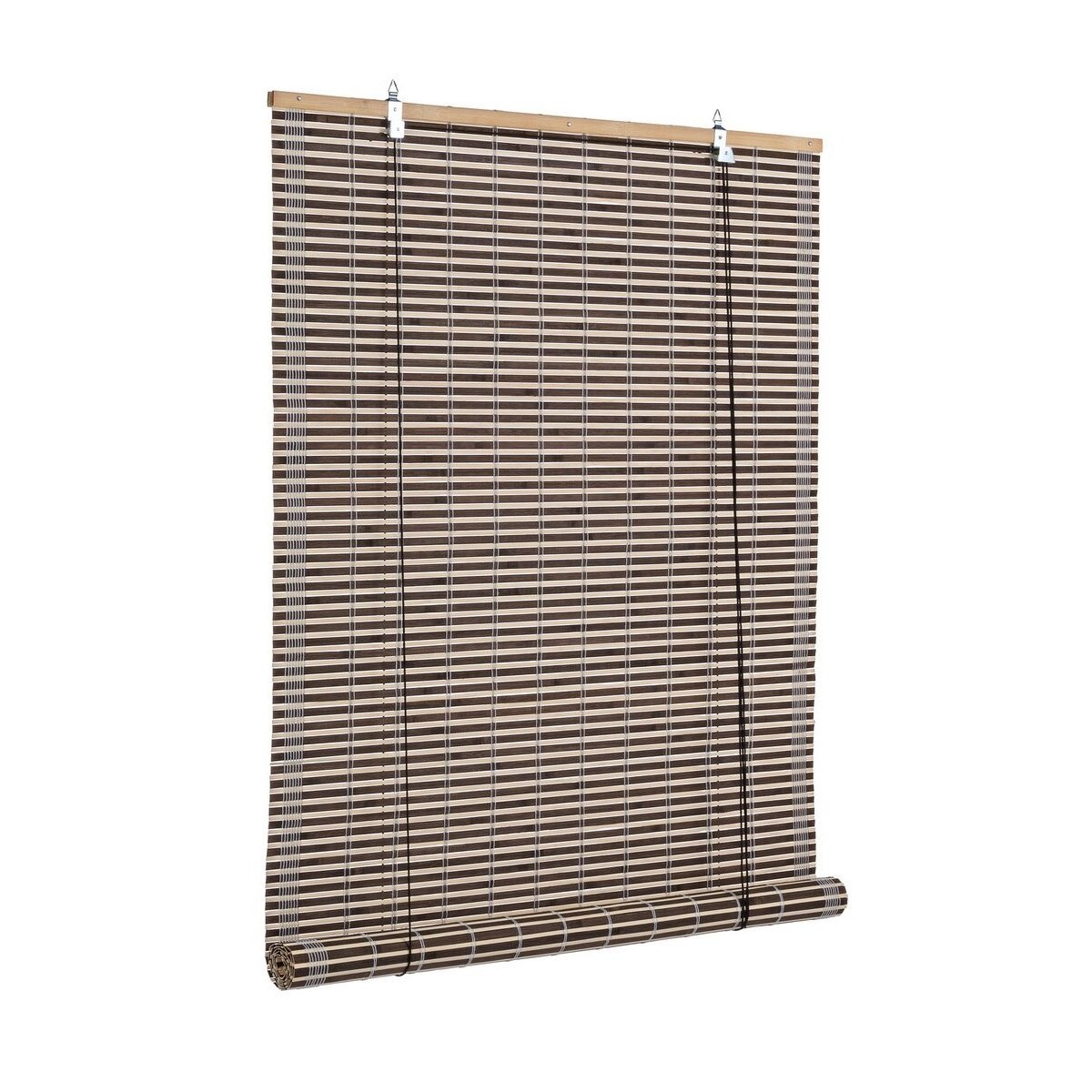 Jaluzea tip rulou din bambus maro Marsiglia 90 cm x 180 h