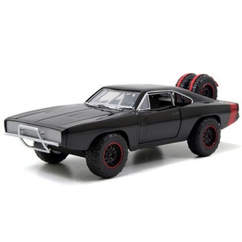 Masinuta metalica Dom's Dodge Charger Fast and Furious, Jada Toys, 21 cm Masinuta metalica Dom's Dodge Charger Fast and Furious, Jada Toys, 21 cm