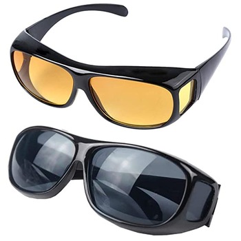Set Ochelari Condus eOptima® HD Vision+, Condus Zi si Noapte, 100 % Protectie UV, Policarbonat, Unisex, Lentile HD, Greutate Redusa, Sun, Negru Set Ochelari Condus eOptima® HD Vision+, Condus Zi si Noapte, 100 % Protectie UV, Policarbonat, Unisex, Lentile HD, Greutate Redusa, Sun, Negru