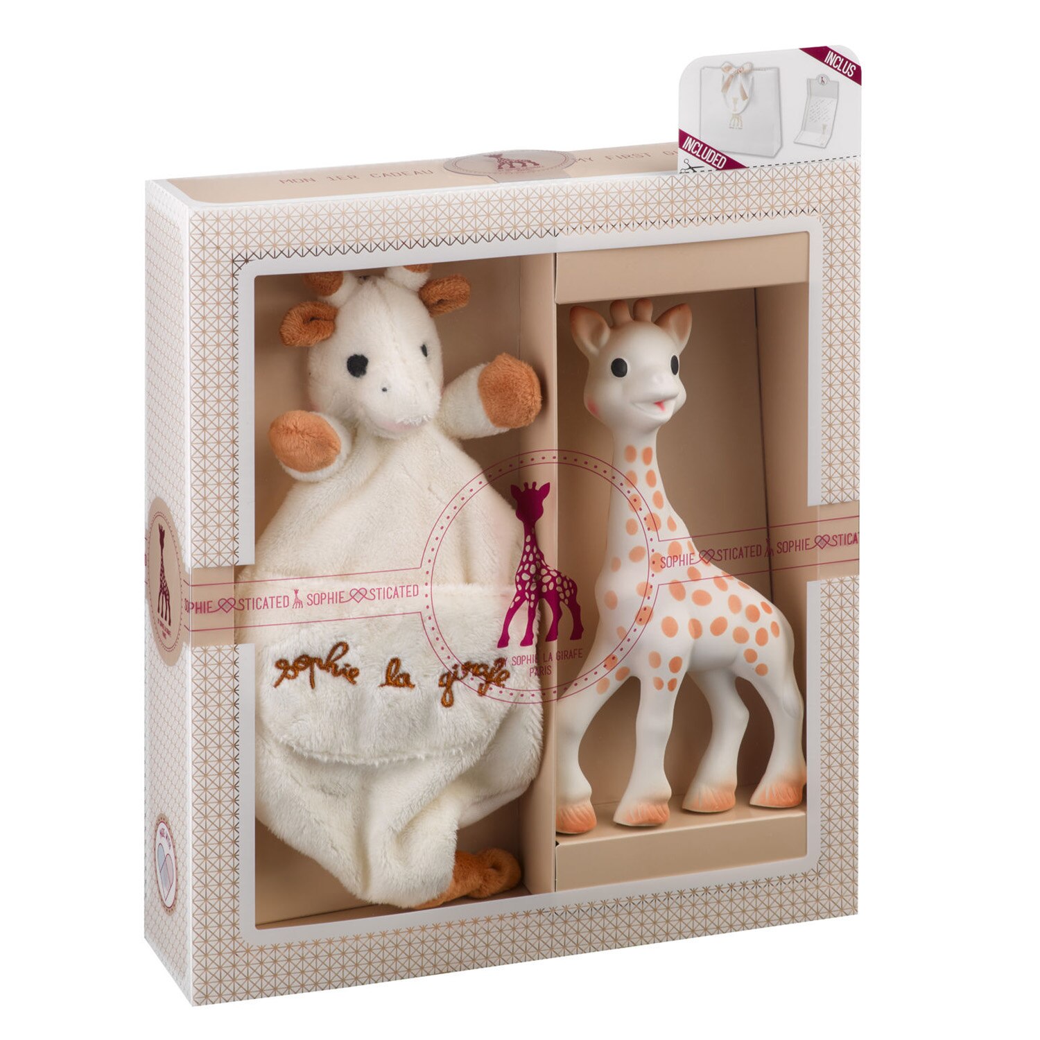 Set Vulli Sophie-sticat, Girafa Sophie si batistuta