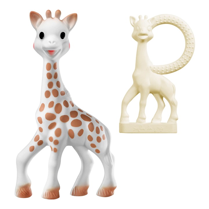 Set cadou Vulli - Girafa Sophie si inel dentitie