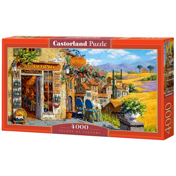 Puzzle Castorland Colors of Tuscany, 4000 piese Puzzle Castorland Colors of Tuscany, 4000 piese