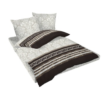 Lenjerie de pat Rococo Dilios, pentru 2 persoane, bumbac ranforce, multicolor Lenjerie de pat Rococo Dilios, pentru 2 persoane, bumbac ranforce, multicolor